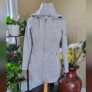 LL Bean Sweater Fleece Coat